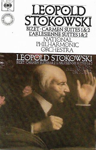 Leopold Stokowski - Bizet- Carmen Suites 1 Et 2 - L'arlésienne Suites 1 Et 2 - K7 Audio