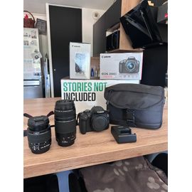 Canon Eos 2000D 24.1 mpix + 2 OBJECTIF + SAC + CARTE MÉMOIRE