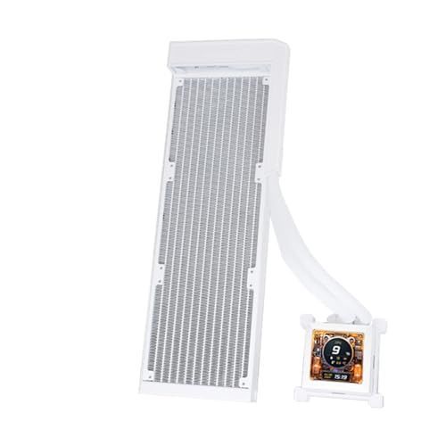 LIAN LI Kit Watercooling Pompe + Radiateur Lian Li HydroShift LCD - 360mm (Blanc) (Sans ventilateur)
