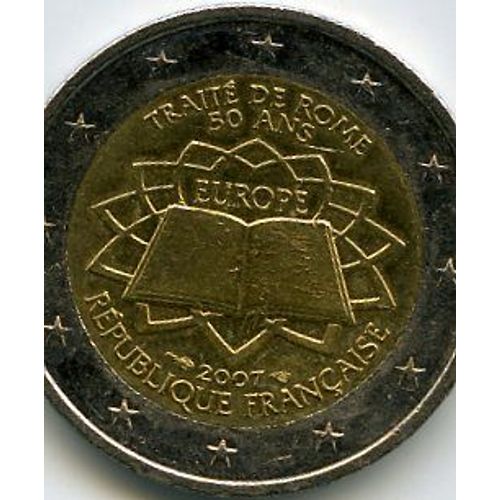 France 2 Euros 2007 50 Ans Du Traité De Rome