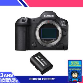 Boitier Canon EOS R5 Mark II + 1 Canon LP-E6P + Ebook 'Devenez Un Super Photographe'