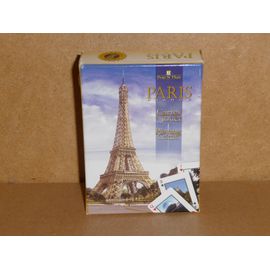 Jeu De 54 Cartes À Jouer- Souvenir De Paris. Ouverture Avec Monuments En 3d