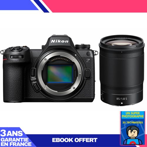 Boitier Nikon Z6 III + Z 85mm f/1.8 S + Ebook 'Devenez Un Super Photographe'