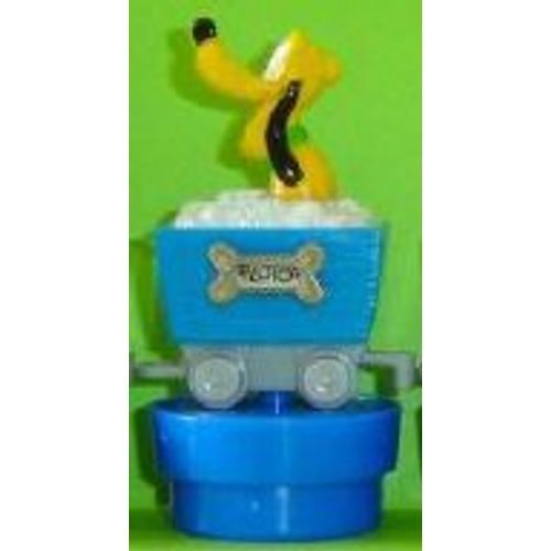 Pluto En Wagon - Série Mickey En Train Et Wagon (Toppers Smarties, Disney 2005)