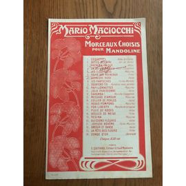 Polka Des Moineaux. Mario Maciocchi.Partitions Pour Mandoline Ou Violon.