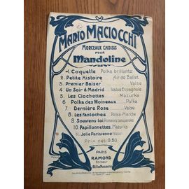 Coquette( Polka) .Mario Maciocchi.Partition Mandoline Ou Violon