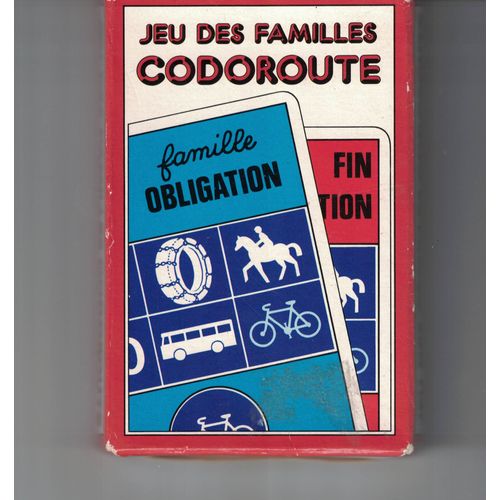 Jeu De Famille Codoroute