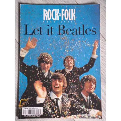 Rock And Folk Hors Serie 16 H - Let It Beatles