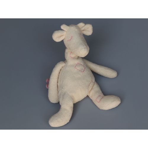 Doudou Girafe Blanc Rose Jellycat