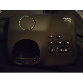 Base seule pour téléphone Gigaset AL170A AL170 A pour Téléphone sans fil black noir de Siemens numérique DECT GAP mains libres