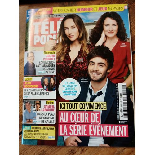 Télé Poche 2855 Du 26 Octobre 2020 Ici Tout Commence Courbet Rochefort Labarthe