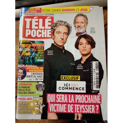 Tele Poche 2860 Du 30/11/2020 Ici Tout Commence District Z Rincquesen