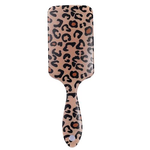 Brosses À Cheveux À Imprimé Léopard, Brosse Démêlante, Peigne De Massage Antistatique, Pour Tous Les Types De Cheveux 