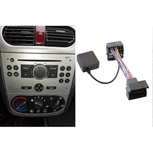 Audio de voiture Bluetooth 5.0 Récepteur Aux Adaptateur pour Opel Cd30 Cdc40 / cd70 / dvd90 Module radio Bluetooth