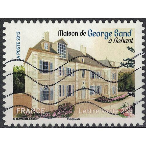 France Oblitéré Used Stamp Patrimoines Maison De George Sand À Nohant 2013