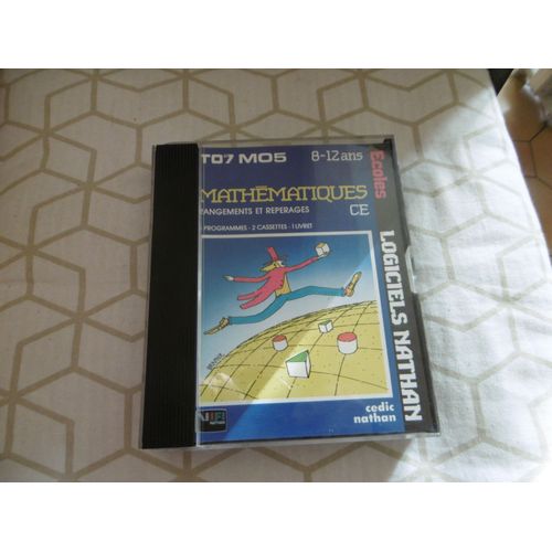 Cassette Mathematiques Rangements Et Reperages Ce Pour Thomson Mo/To7 Nathan 4n4003