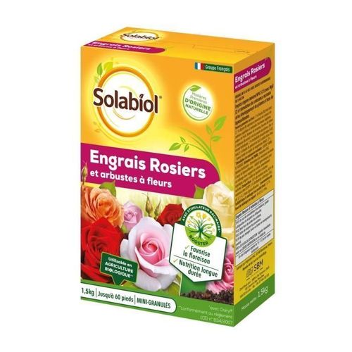 Engrais Rosiers - Granules - 1.5 Kg