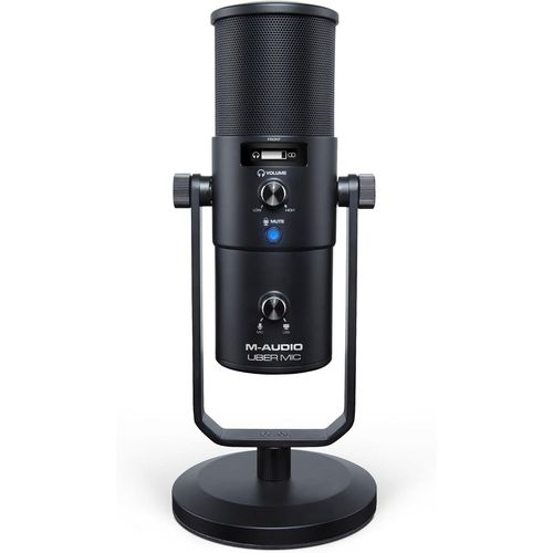 lbgwp60-Uber Mic Microphone Usb À Condensateur Pour Gaming, Streaming, Podcast, Enregistrement Avec 4 Directivités, Bouton Sourdine, Sortie Casque