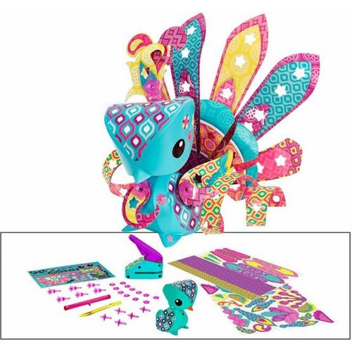 Amigami Blue Peacock And Star Punch Creative Toy