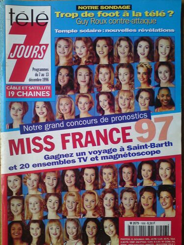 Télé 7 Jours 1906 " Miss France 1997 "
