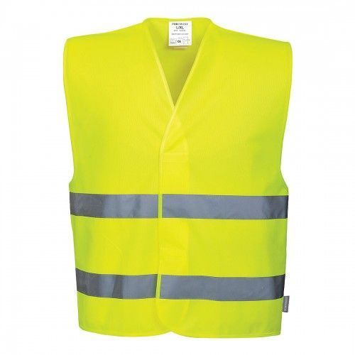 Gilet haute visibilité double bandes C474 - léger et confortable - orange - 2XL/3XL PORTWEST