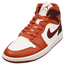 Chaussures Wmns Air Jordan 1 Mid Bq6472 200 Blanc