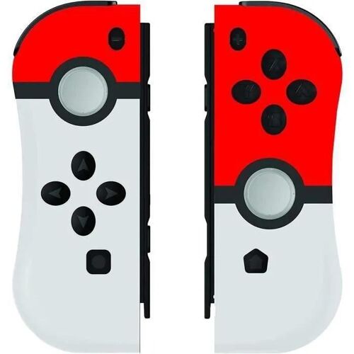 Manette II-Con Pokeball V2 - NINTENDO - Switch/Switch Lite - Ergonomique - Gâchettes progressives - Blanc