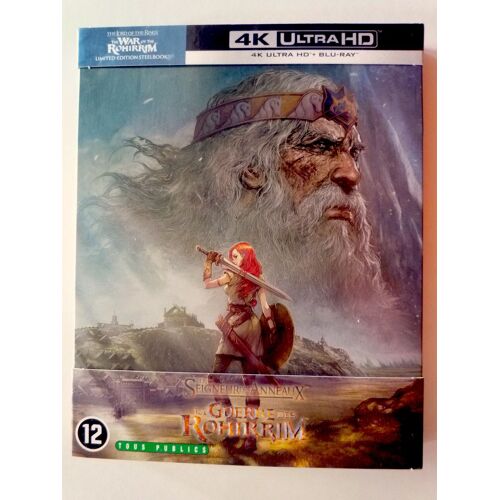 Le Seigneur Des Anneaux: La Guerre Des Rohirrim - Bluray 4k Uhd . Boitier Steelbook Édition Limitée.
