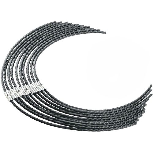 10 x Extra Strong Cutting Wire for Bosch Brushcutter Wire F016800431 Spool of Wire for AFS 23-37 Cutting Thread for Brushcutter Brushcutter Lines(37 cm x 3.5 mm)