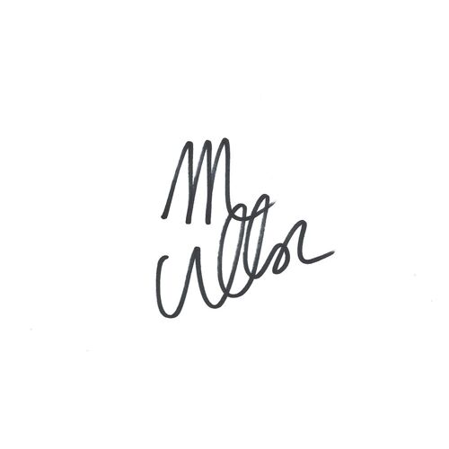 Autographe De : Marilou Aussilloux