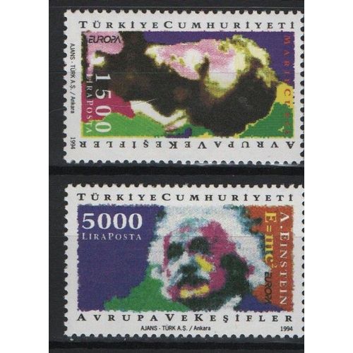 Turquie Timbres Europa 1994
