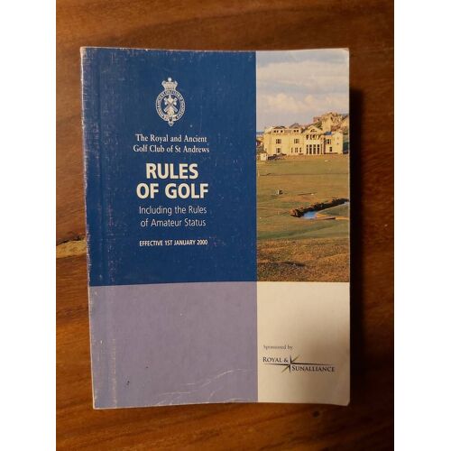 Rules Of Golf 29th Edition