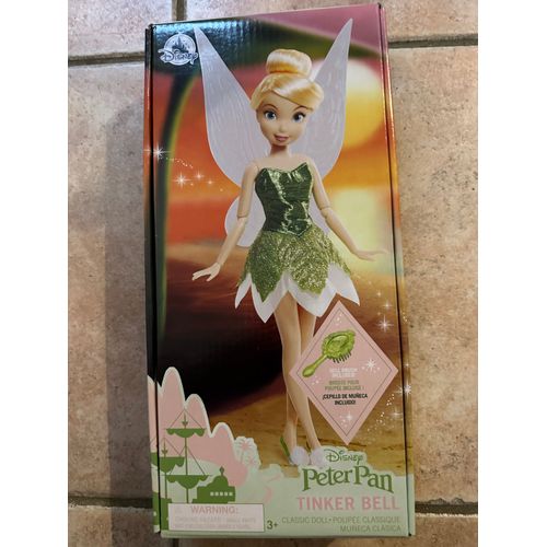 Poupée Disney La fée clochette Peter Pan Disneyland Paris