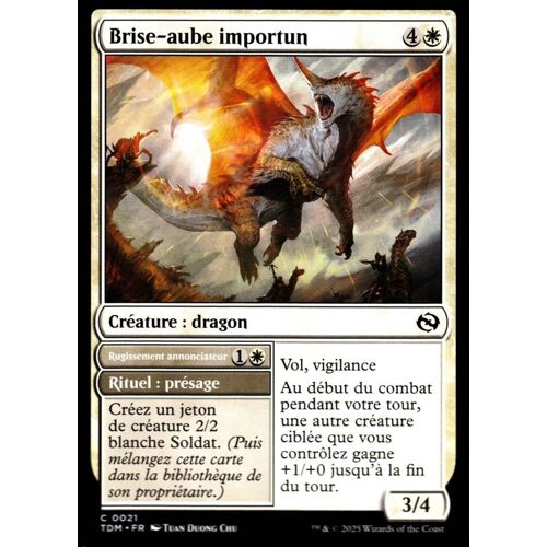 Brise-Aube Importun - Magic - Tarkir La Tempête Des Dragons - C - 21
