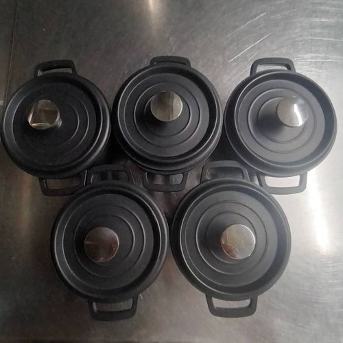 Lot De 6 Mini Cocotte Lacor 140 Mm 70(H) X 140(Ø) Mm | 0,6l | Fonte