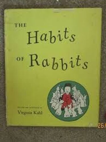 Livre De Virginia Kahl. The Habits Of The Rabbits. Editions Charles Scribner'S Sons. Edition De 1957. Livre En Anglais