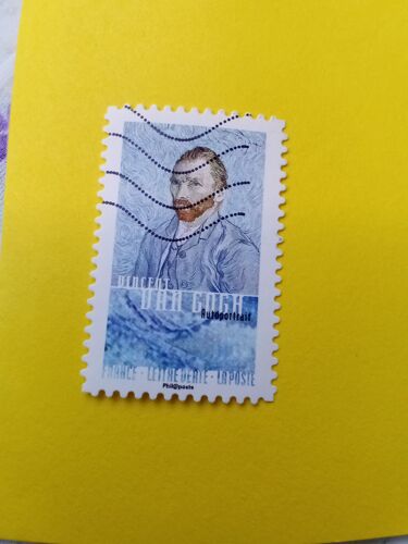 France 2016 Timbre Oblitéré Yt 1267 - Vincent Van Gogh Autoportrait - Carnet Portraits - Autoportraits