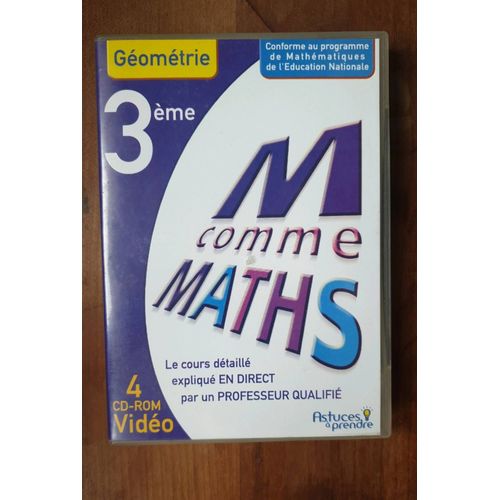 M Comme Maths -3e Année - Géométrie