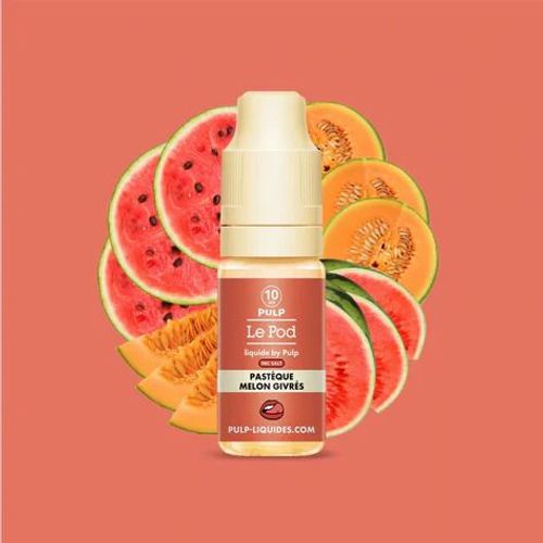 E-liquide Le Pod Salt Pastèque Melon givrée 05mg - PULP