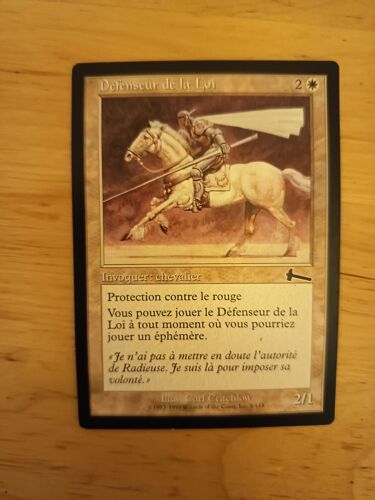 Defender Of Law // Défenseur De La Loi (L'Héritage D'Urza)