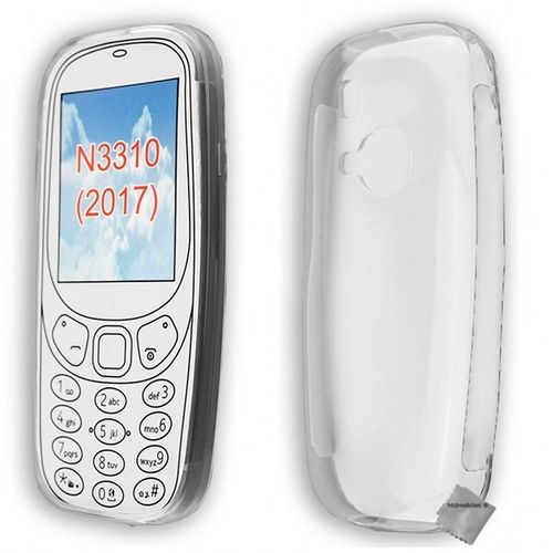 Housse Etui Coque Gel Fine Pour Nokia 3310 (2017) + Film Ecran - Transparent Tpu