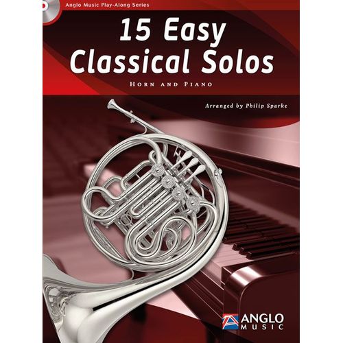 15 Easy Classical Solos Horn And Piano