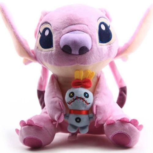 Lilo Stitch Angel Pink Scrumps Peluche Peluche Peluche 24 Cm Goodnice