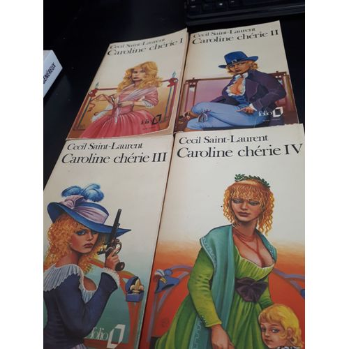 Caroline Chérie Par Cecil Saint-Laurent - 4 Volumes