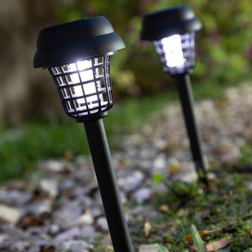 Shop-Story - Garlam : Lampe De Jardin Solaire Anti-Moustiques Rechargeable Et Écologique