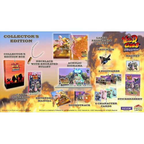 Wild Guns Reloaded Collector's Edition - Nintendo Switch (Strictly Limited Games #50)