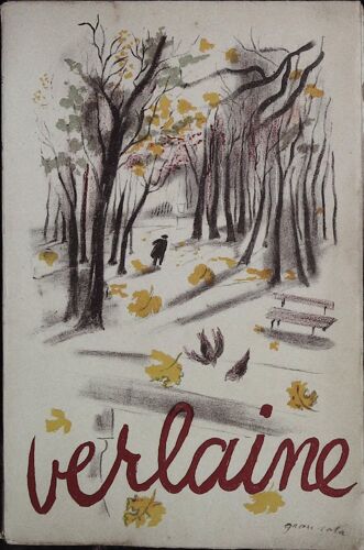 Verlaine   Poèmes Choisies   Edition 1942   Exemplaire  Vélin No 1783/2500 Couverture De Grau Sala