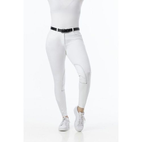 Pantalon Équitation Riding World "Alexandrie" Enfant - Blanc, Taille : 12 Ans