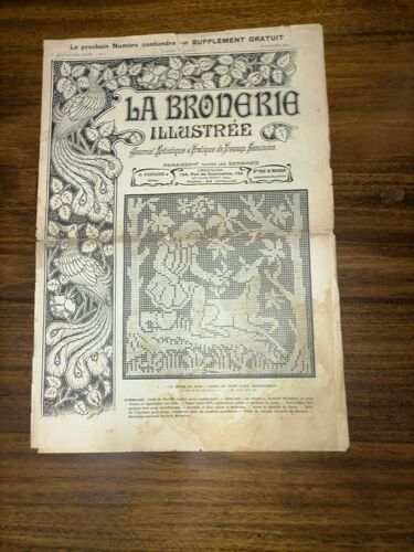 La Broderie Illustrée 1911 N°8