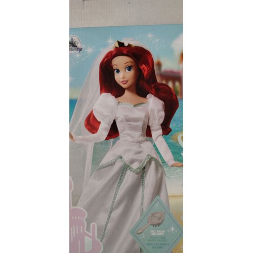 Poupée Classique De Collection Disney Ariel En Robe De Mariée